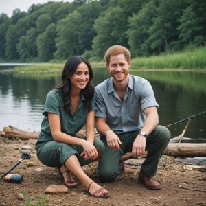 Breaking News: Prince Harry and Meghan have surrendered their $1 billion inheritance to live in the woods, leaving their two children in the care of the British royal family