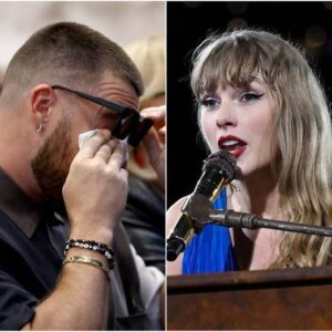 “20 Minutes Ago”: Teary-Eyed Taylor Swift Issues Heartfelt Statement to Travis Kelce, as She just announced that she still WON’T be attending the upcoming Kansas City chiefs game against the New Orleans Saints, despite her close relationship with star tight end Travis Kelce. The teary-eyed Swift shared her reasons in a touching message to Kelce, which has left fans both surprised and sympathetic. t