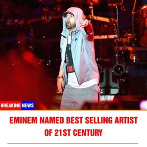 EMINEM NAMED BEST SELLING ARTIST OF 21ST CENTURY t