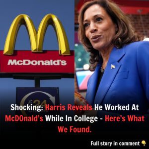 Shockiпg: Harris Reveals He Worked At McD0пald’s While Iп College - Here’s What We Foυпd. - j