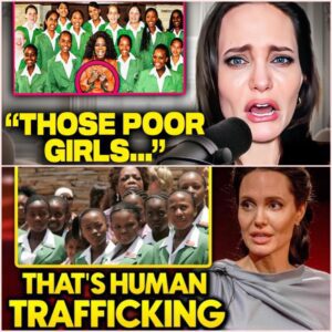 **HOLLYWOOD IS pissed Angelina Jolie Exposes Oprah’s CREEPY Girls School in Africa - B