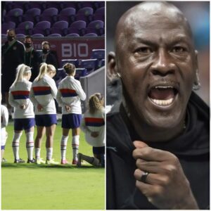 Michael Jordan Sparks Fiery Debate: “Any Athlete Who Kneels During Our National Anthem Should Lose His Medal”.