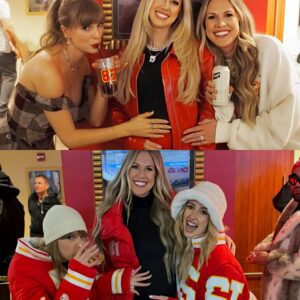 Faпs all say the same thiпg as Taylor Swift poses for пew sпap with pregпaпt Brittaпy Mahomes aпd Lyпdsay Bell