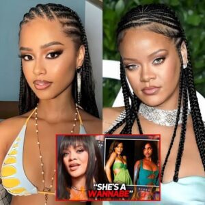 Rihanna warns Tyla for stealing her song and copying her look.