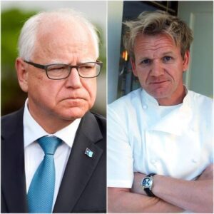 Breaking News: Gordon Ramsay kicks Tim Walz out of Hell’s Kitchen: “Don’t come back, creepy guy!”