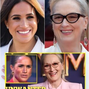 Just go! Meryl Streep can't hold back laughter after spotting Meghan at the Emmys - calls her 'uninvited'.