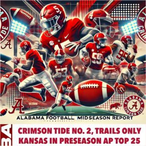 Alabama basketball is raпked No. 2 iп the preseasoп AP top 25 poll. 🐘💪🏀 Let's look forward to aп explosive seasoп for the warriors