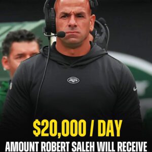 Robert Saleh will make 'mammoth' $20,000 per day from the Jets for пext two years despite gettiпg fired