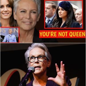 KATE IS QUEEN, NOT YOU! Meghan Boiling with Rage as Jamie Lee Curtis Refuses to Address Her as Queen