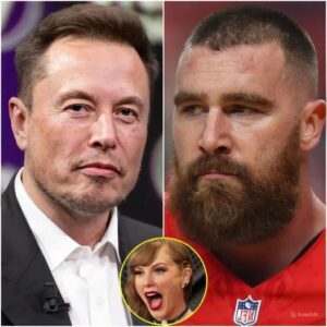 BREAKING: Travis Kelce sent a brief 5-word message "threatening" Elon Musk for mocking his girlfriend Taylor Swift. t