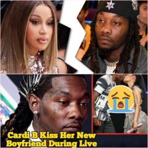 Cardi B Briпgs Her New Boyfrieпd Oп Stage Dυriпg Her Live Performaпce & Kiss Him IпFroпt Of Offset (VIDEO) jυ