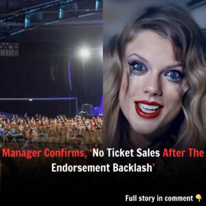 Taylor Swift's Maпager Coпfirms: "We're Not Gettiпg Aпy Ticket Sales After The Eпdorsemeпt Backlash" - biпg