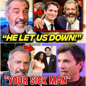 (VIDEO) Mel Gibson EXPOSES Ashton Kutcher For Being A Hollywood Snake ! riven