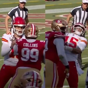 Leaked video shows the referee somehow completely missed the 49ers quarterback's punch to the throat, leaving fans outraged, calling the unsportsmanlike act unacceptable.