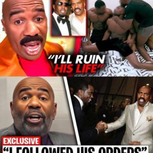 SHOCKING : Steve Harvey RELEASES VIDEO Claiming To Be Diddy’s V!CT!M For 25 Years!(VIDEO).