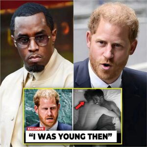 BREAKING: Royal Family Faces Turmoil as Prince Harry’s Sleepover with Diddy at 20th WHITE PARTY Comes to Light! t