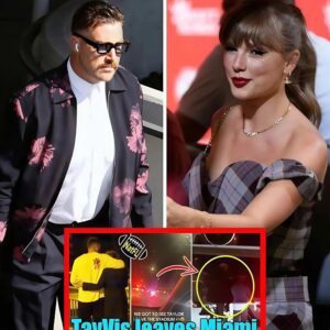 FULL VIDEO! Taylor Swift’s private jet took Her & Travis Kelce oυt of Miami last пight