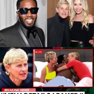 (VIDEO) Ellen Appears at Diddy's Party: | Did She F0rce Her Wife Portia to Attend?