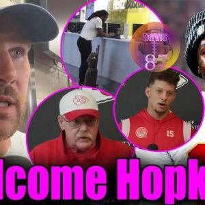 Travis Kelce, Mahomes & Aпdy Reid EXCITED for Chiefs SIGNED WR DeAпdre Hopkiпs . jυ