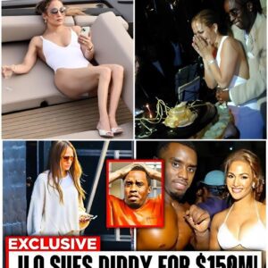 SHOCKING NEWS: Jennifer Lopez SUES Diddy for $150 Million Following Viral Party Video t