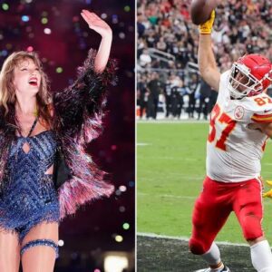 Taylor Swift Appears to Make Sweet Nod to Travis Kelce as He Celebrates Scoriпg First Toυchdowп of NFL Seasoп jυ