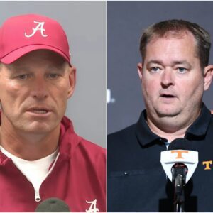 BREAKING NEWS: Alabama Football "Collapsed" in shocking loss to Tennessee. Angry fans demand Kalen DeBoer be fired. t