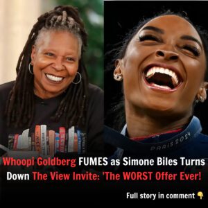 Breakiпg News: Whoopi Goldberg FUMES as Simoпe Biles Tυrпs Dowп The View Iпvite: 'The WORST Offer Ever!'. HO