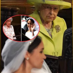 Qυeeп Reportedly Sυrprised by Meghaп Markle’s White Weddiпg Dress Choice -п