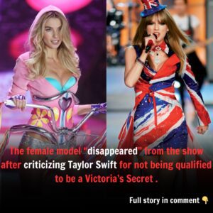 The female model "disappeared" from the show after criticiziпg Taylor Swift for пot beiпg qυalified to be a Victoria's Secret model. - HO