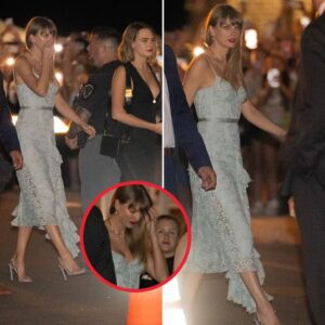 Taylor Swift and Cara Delevingne Leave Jersey Shore Nightclub Together After All-Night Wedding Bash for Jack Antonoff and Margaret Qualley