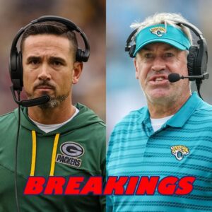 BREAKING NEWS: Jacksonville Jaguars head coach Doug Pederson shocked everyone by sending a three-word "threatening" message to the Green Bay Packers before their next game, leaving Matt LaFleur worried and scared. t