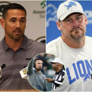 Matt LaFleur defended his players against the wave of criticism, stating that Dan Campbell's team engaged in some unsportsmanlike conduct on the field and there was referee bias. Could it be that the Detroit Lions' management has been quietly working with the officiating crew? t