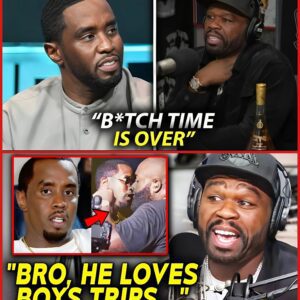 “He’s Gay!” 50 Cent EXPOSES Diddy For Having An Affair With A Man (Video) n