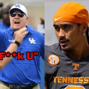 BREAKING: Mark Stoops hit with $25,000 fine by SEC for shouting expletives after personal foul call in Vols game involving Nico Iamaleava. t