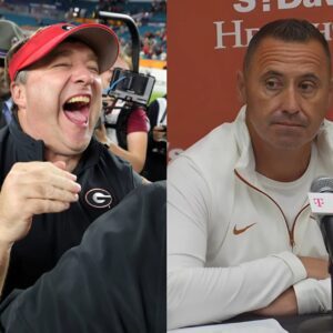 Georgia Bulldogs head coach Kirby Smart recently sarcastically said that the Texas Longhorns were biased by the referees but didn't win against his team and here's how Steve Sarkisian responded. t