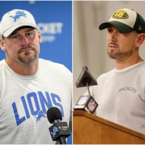 Detroit Lions head coach Dan Campbell mocked Matt LaFleur for allegedly influencing the referees but still failing to defeat his team. And the way Matt LaFleur responded left Dan Campbell speechless... t