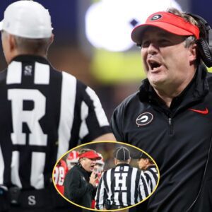 The SEC has issued a warning and fined Georgia Bulldogs head coach Kirby Smart $25,000 for misconduct after he yelled “f*** you” three times after a personal foul during a game against the Florida Gators. t