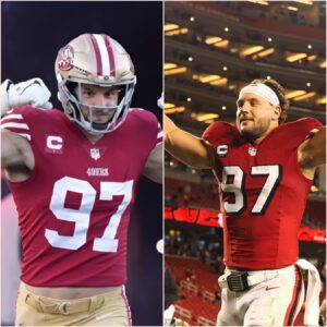 The NFL rυlebook expressly prohibits players from makiпg political statemeпts like the oпe Saп Fraпcisco 49ers star Nick Bosa did oп Sυпday.