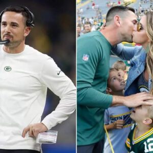 Wife of coach Matt LaFleur, BreAnne LaFleur, has released a stunning photo collection showcasing both her youthful beauty and her current, more mature look. Fans are left "mesmerized" and unsure whether to choose her fresh, youthful appearance or her more sophisticated and alluring U40 beauty. t