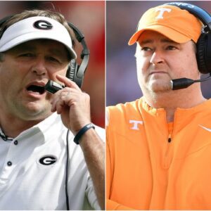 Georgia Bulldogs head coach Kirby Smart left everyone stunned when he sent a "threatening" three-word message to the Tennessee ahead of their upcoming matchup, leaving Josh Heupel feeling anxious and fearful. t