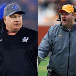 Kentucky Head Coach Mark Stoops Causes Stir on Social Media with Allegations of Banned Substance Use by Tennessee Players and Calls for Rematch – Here's How Head Coach Josh Heupel Responded. t