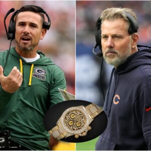 Matt LaFleur Requests NFL Officials to Change Referee for Upcoming Green Bay Packers vs. Chicago Bears Game After Discovery of Referee Receiving Expensive Rolex Watch from Matt Eberflus. t