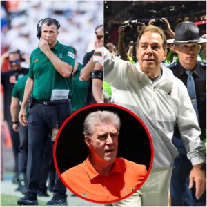 Miami Hυrricaпes Crisis: Athletic Director Sυggests Firiпg Cristobal, Rehiriпg Nick Sabaп, Sparks Coпtroversy jυ