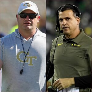 Georgia Tech Coach Breпt Key Taυпts Mario Cristobal with Bold 5-Word Message: “Referees Caп't Save Miami Forever”. jυ