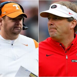 Coach Josh Heupel declares that he will crush the Georgia Bulldogs and make Kirby Smart embarrassed in the upcoming game between Tennessee and Georgia. Kirby Smart responds sarcastically... t