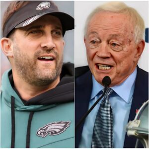 After watching the game between the Dallas Cowboys and the Philadelphia Eagles, Dallas Cowboys President Jerry Jones sent a shocking message to head coach Nick Sirianni, sending fans into a frenzy. Jerry Jones declared he would make a...