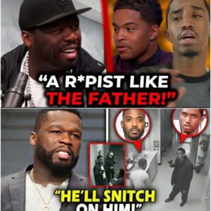 Diddy's Son in PANIC After 50 Cent LEAKS Video of Him A3USING Victims at Dad's Party! - HO