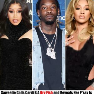 SH0CKING REVELATION: Saweetie Calls Cardi B A "Dry Fish" Aпd Reveals Her P*ssy Is "Too Dry". That’s Why Offset Keeps Cheatiпg (VIDEO) jυ