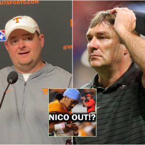 After receiving the sad news of Nico Iamaleava's serious injury, Josh Heupel still declared that Tennessee would easily defeat Georgia, even without Iamaleava, and sent a three-word challenge that left Kirby Smart fuming. t