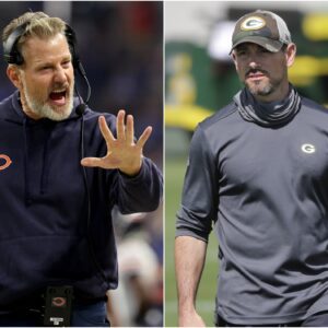 Chicago Bears Head Coach Matt Eberflus Faces Potential Suspension and Loss of Coaching Privileges in Green Bay Packers Game After Alleged Profanity and Threats of a Physical Altercation with Coach Matt LaFleur t